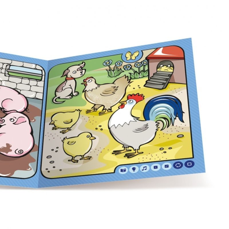 Kouzelné čtení: Zvířátka na statku (kniha)