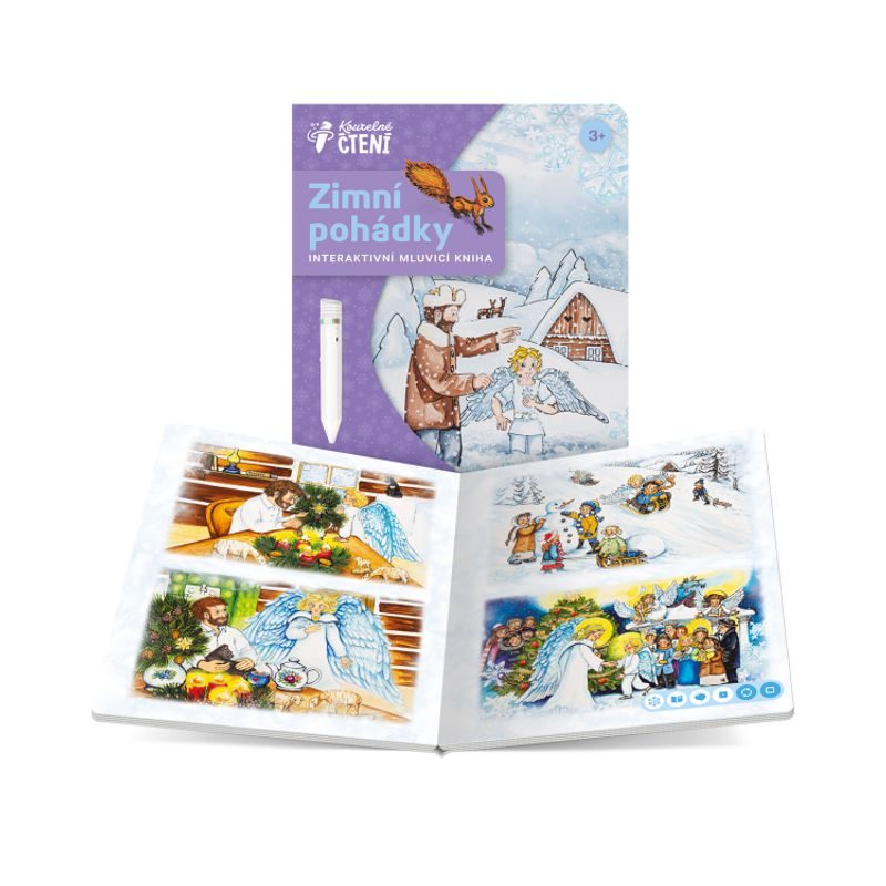 Kouzelné čtení: Zimní pohádky (kniha)