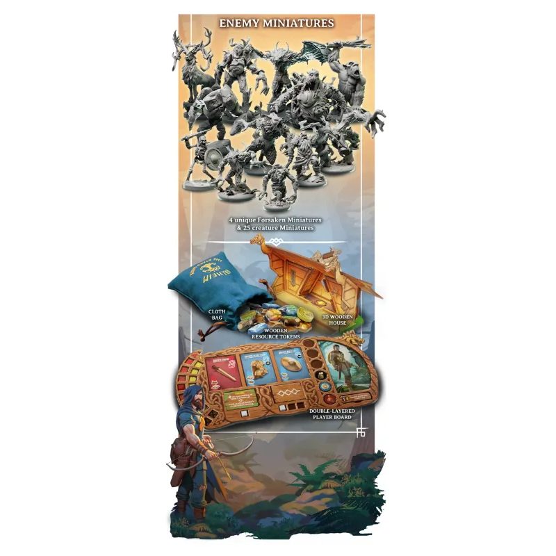 Valheim: Desková hra - Deluxe edice