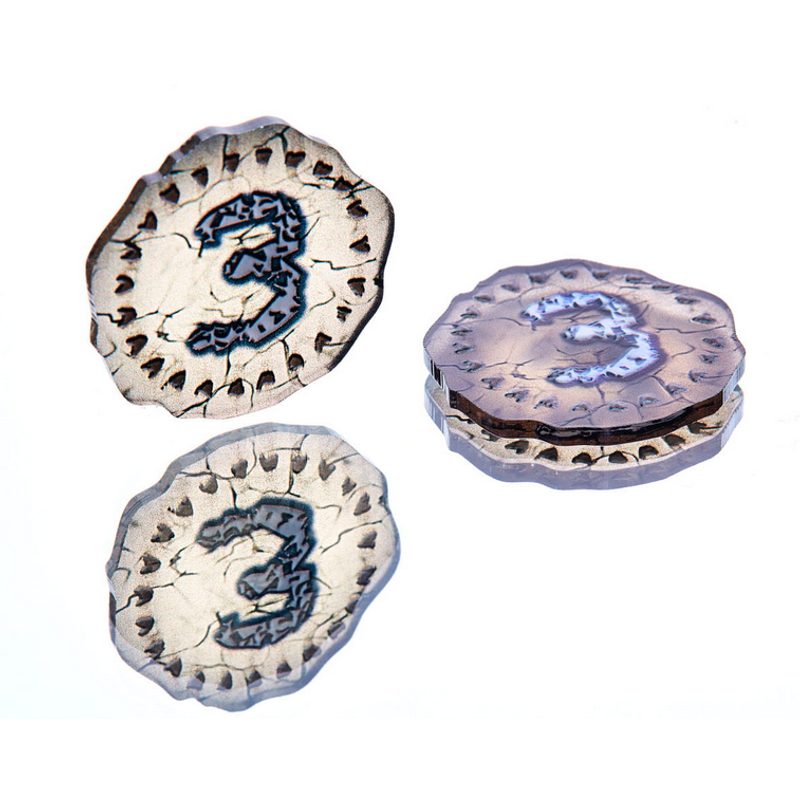 Spirit Island: Jagged Earth - sada žetonů