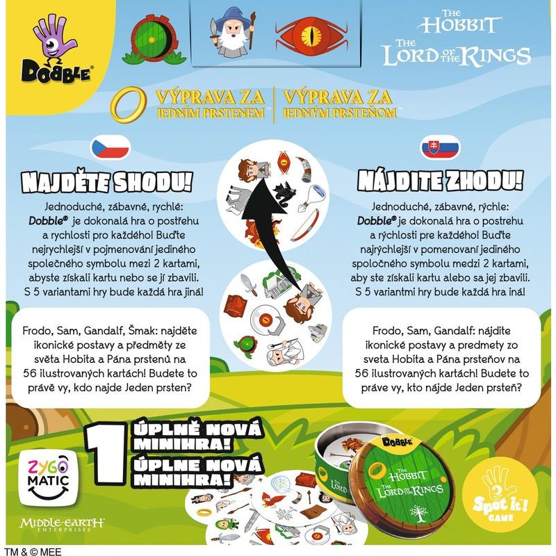 Dobble: Výprava za jedním prstenem