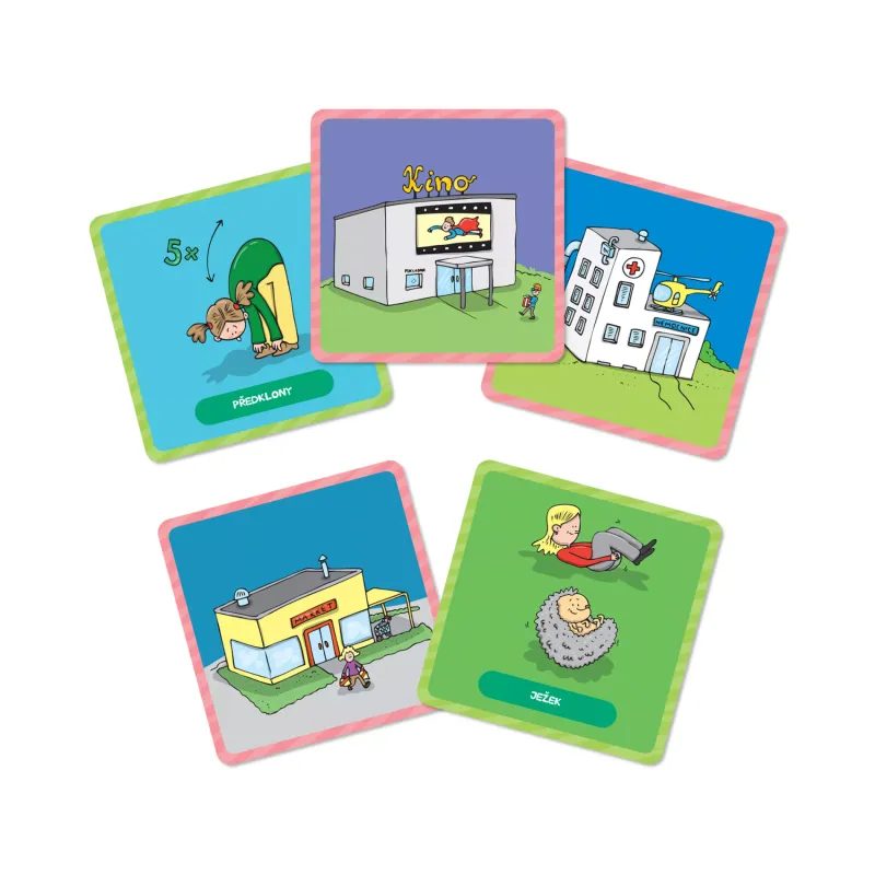 Kvído: Hoď a objevuj - doplňkové karty