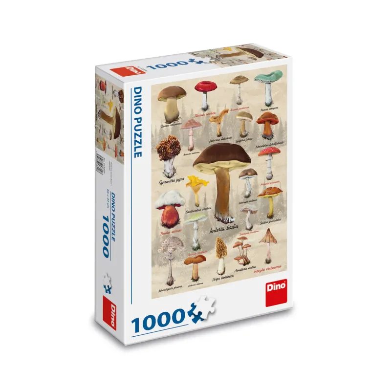 Puzzle Houby 1000d