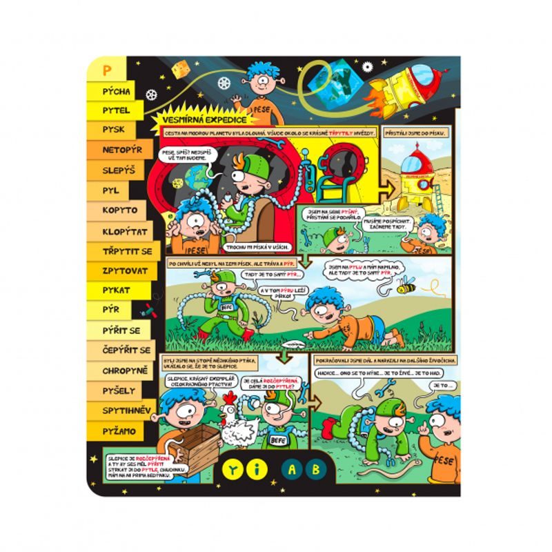 Kouzelné čtení: Vyjmenovaná slova (kniha)