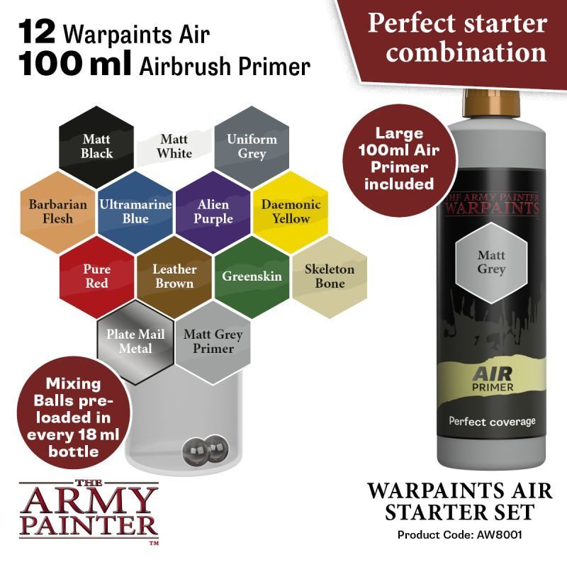 The Army Painter - Warpaints Air Starter Set