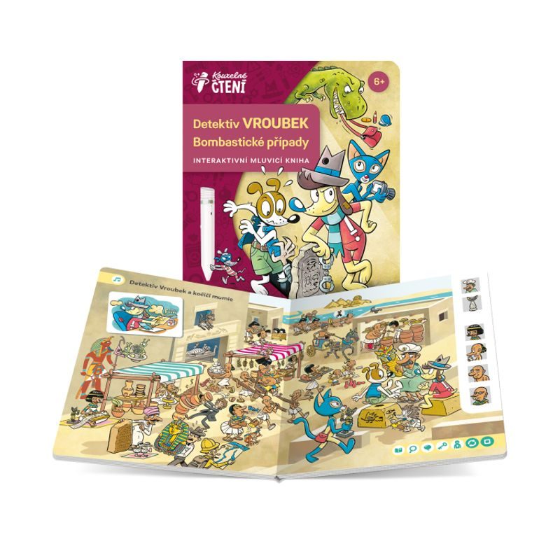 Kouzelné čtení: Detektiv Vroubek (kniha)