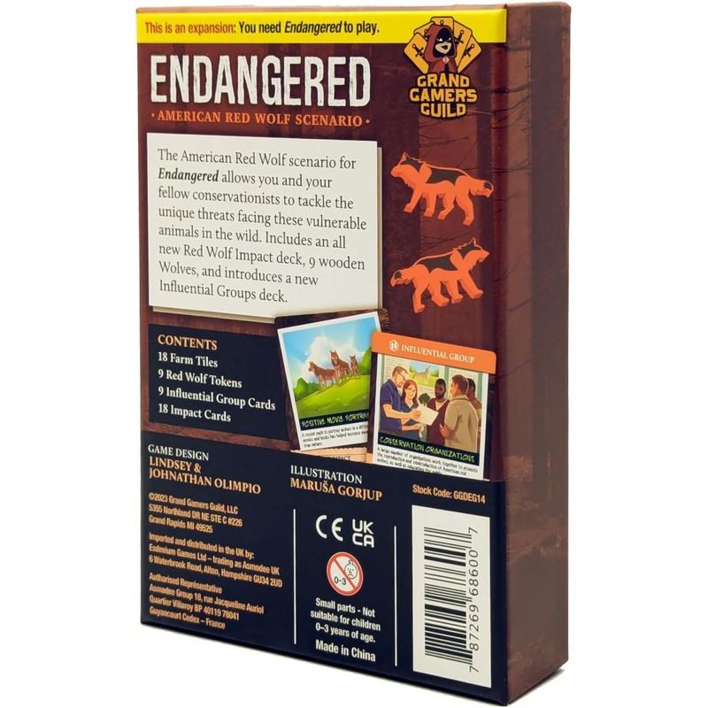 Endangered - American Red Wolf Scenario