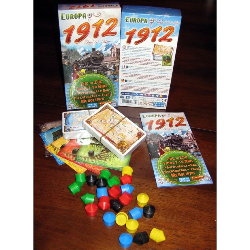 Ticket to Ride: Evropa 1912 rozšíření