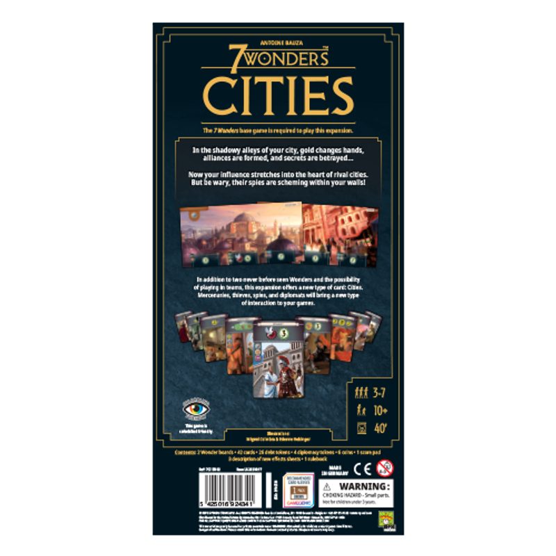 7 Wonders (Second Edition): Cities