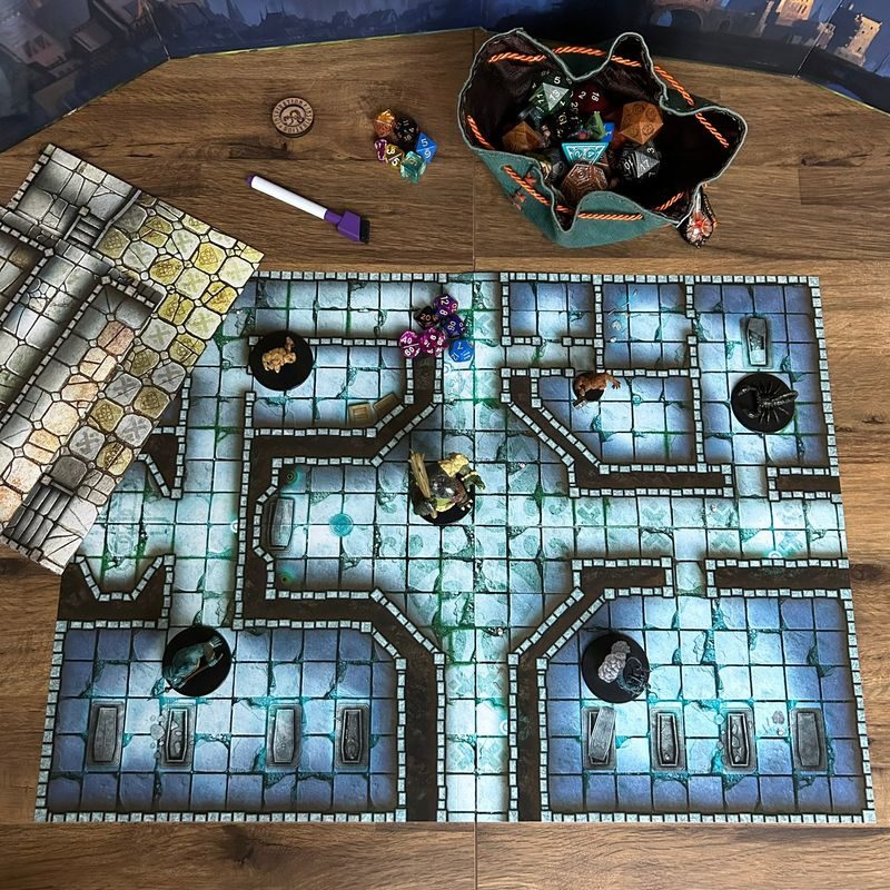 Loke Battle Mats - Dungeon Set