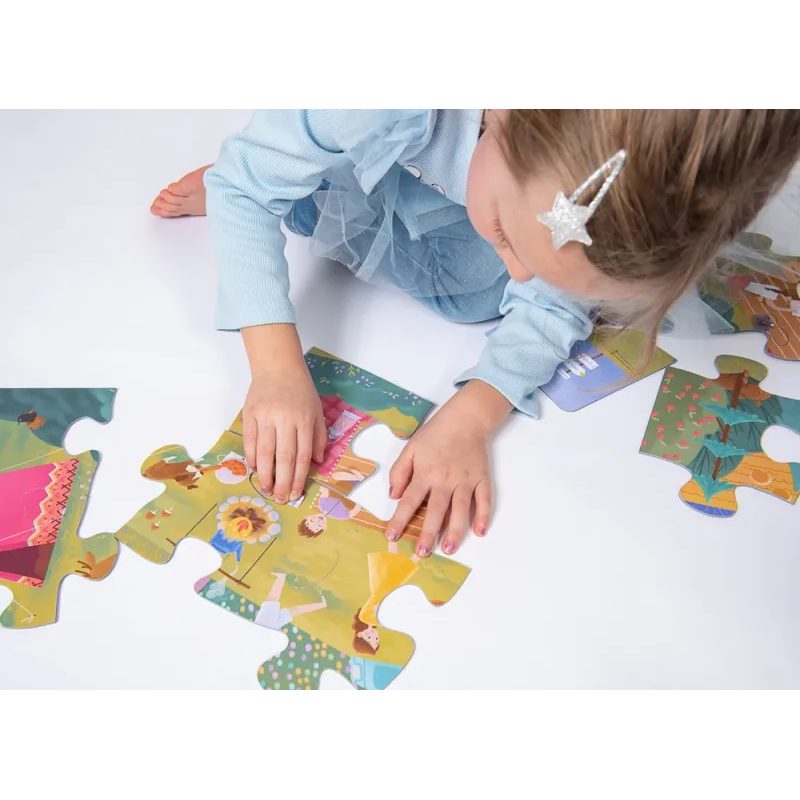 KukiKuk - Véééliké puzzle: Na výletě