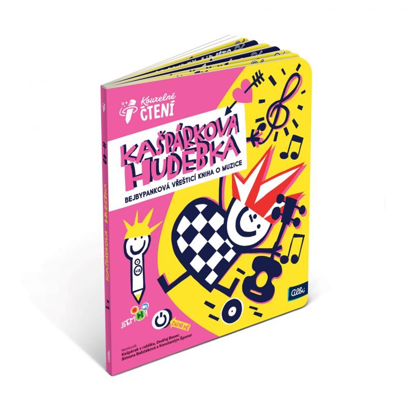 Kouzelné čtení: Kašpárkova hudebka (kniha)
