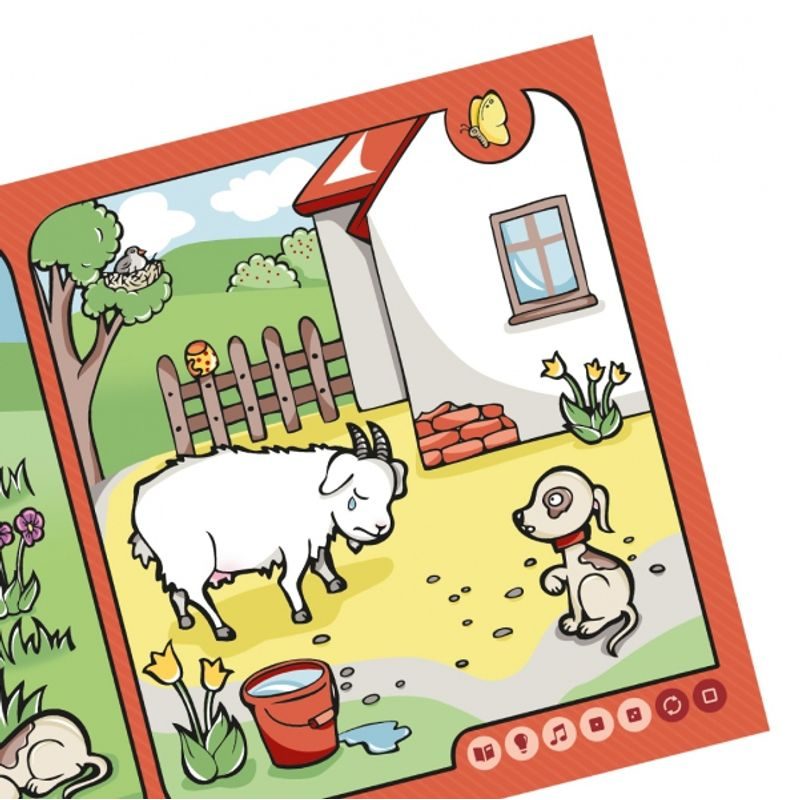 Kouzelné čtení: Zvířátka na statku (kniha)