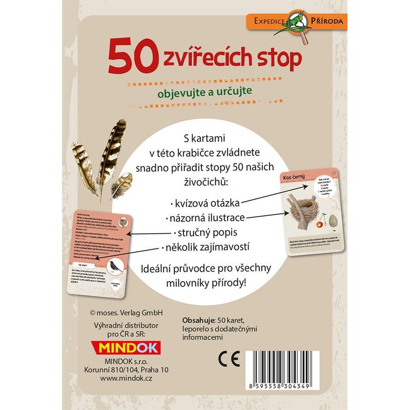 50 zvířecích stop