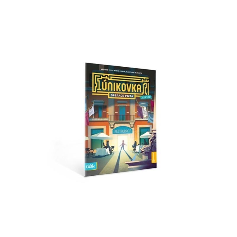 Únikovka junior: Operace Pizza (kniha)