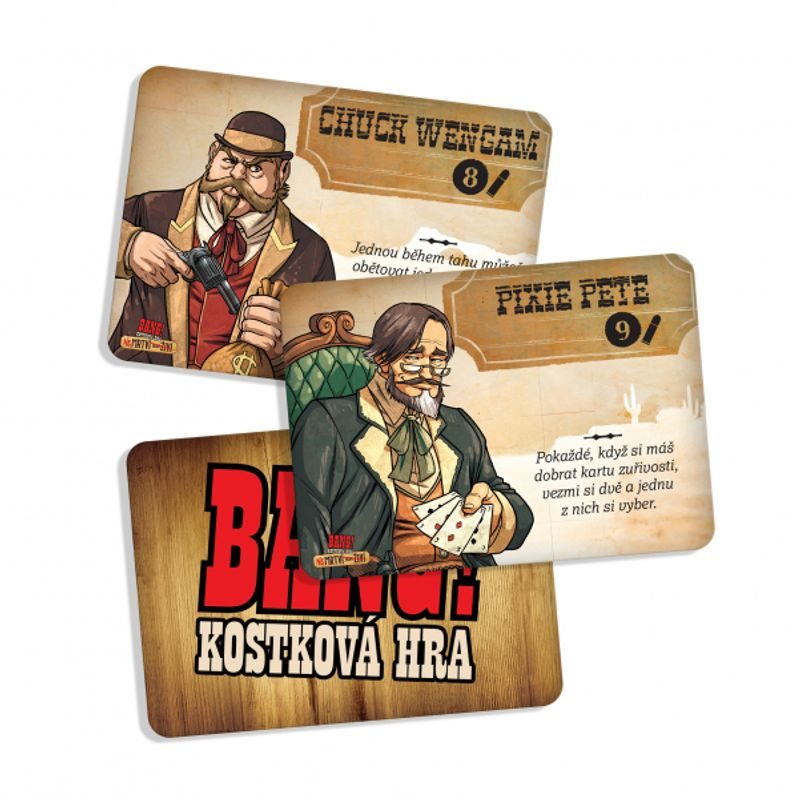 Bang! kostková hra: Nemrtví nebo živí - rozšíření