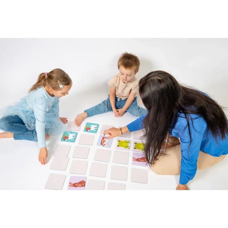 KukiKuk - Véééliké Pexeso: Zvířata na dvorku