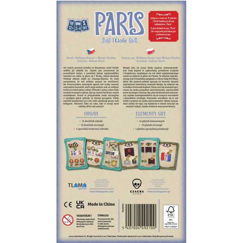 Paris: l'Étoile (CZ/PL)