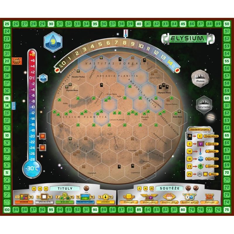 Mars: Teraformace - Hellas & Elysium