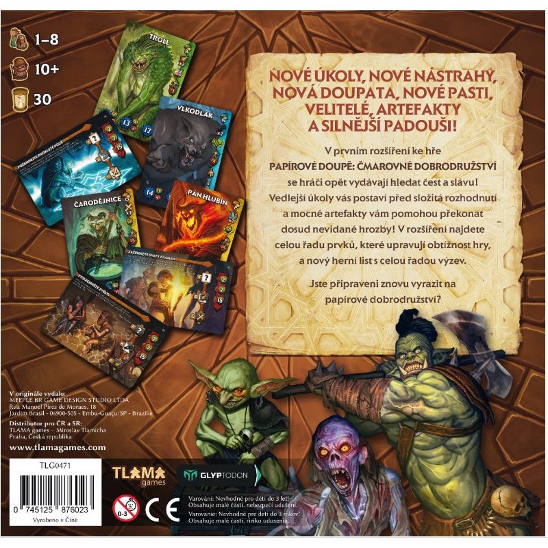 Papírové doupě - Nová dobrodružství (rozšíření)