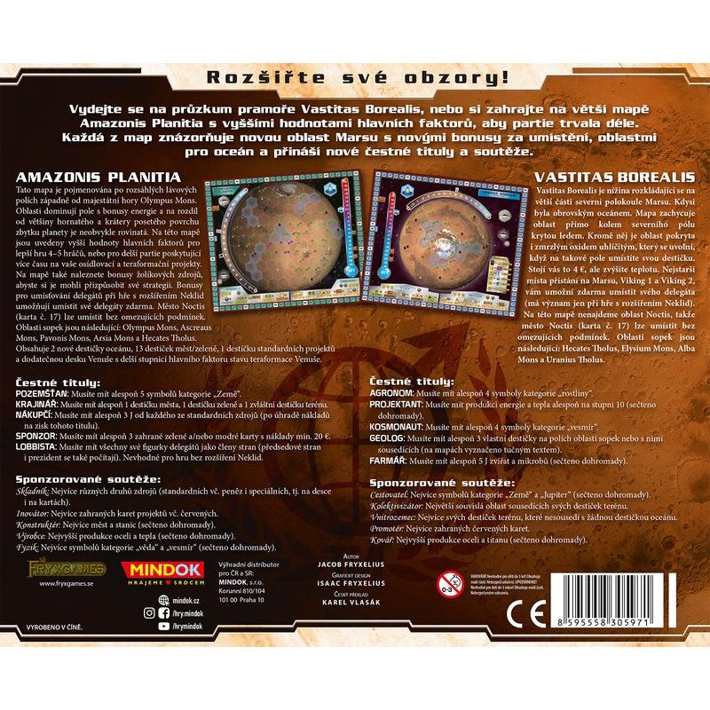 Mars: Teraformace - Amazonis & Vastitas