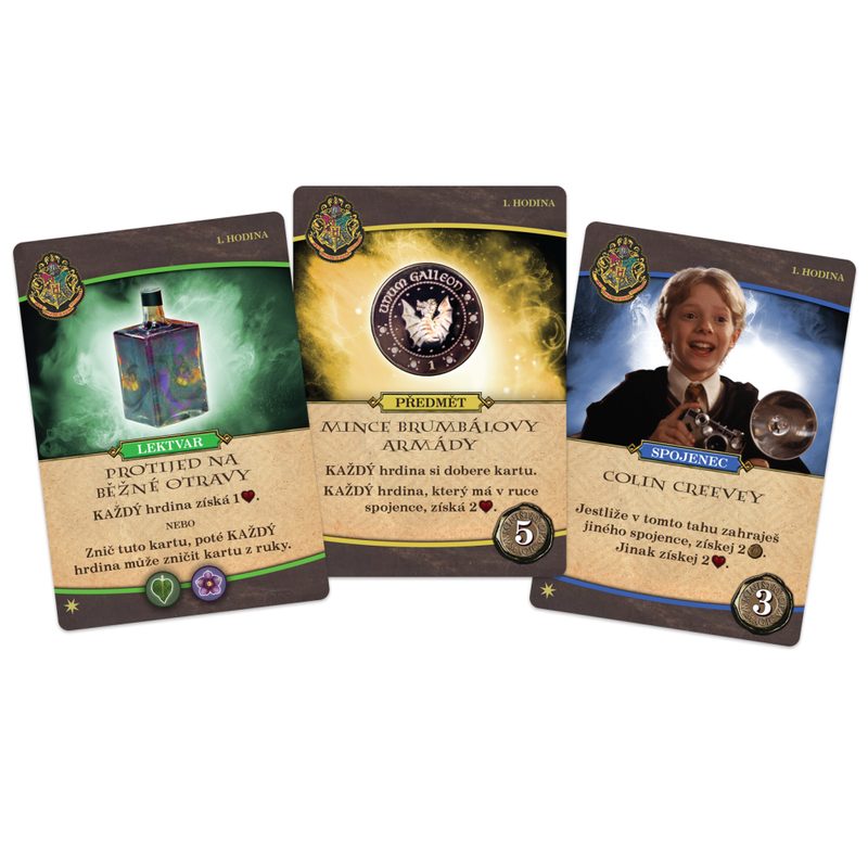 Harry Potter: Boj o Bradavice - Lektvary a zaklínadla + promo karty
