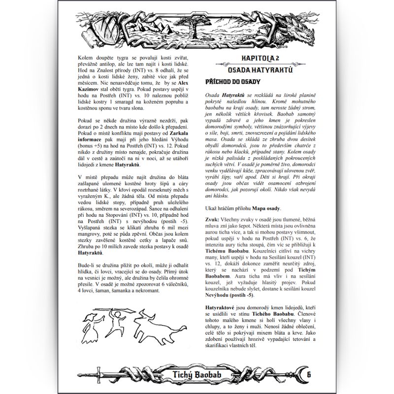 Dračí hlídka - Dobrodružství Tichý baobab