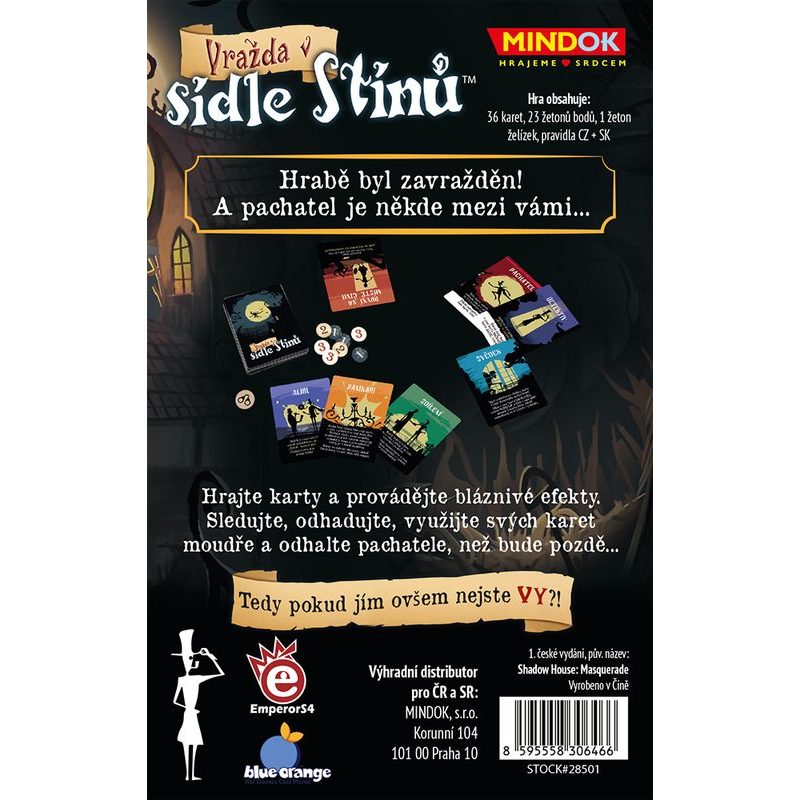 Vražda v sídle Stínů