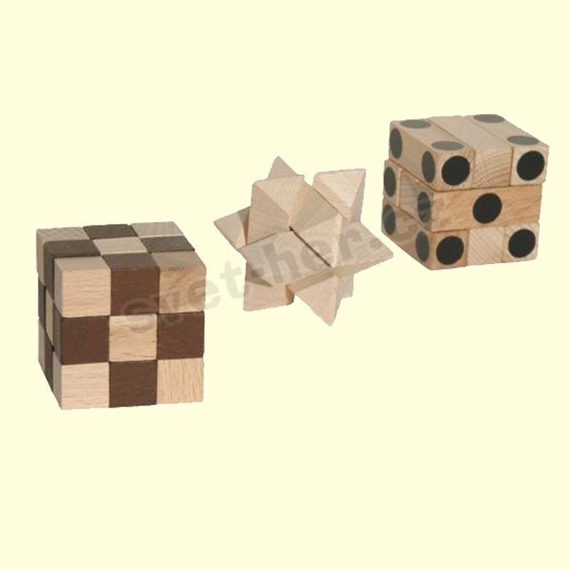 IQ Trio - sada hlavolamů