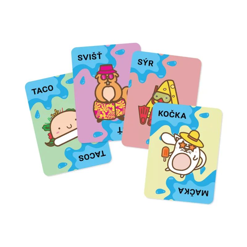 Taco, kočka, koza, sýr, pizza: K vodě