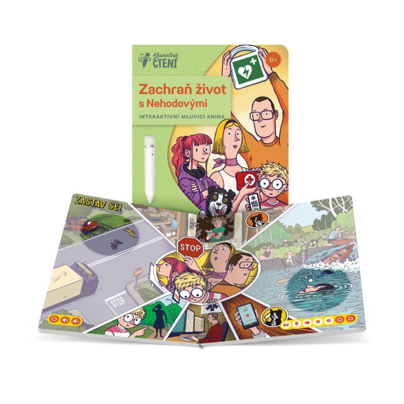 Kouzelné čtení: Zachraň život s Nehodovými (kniha)