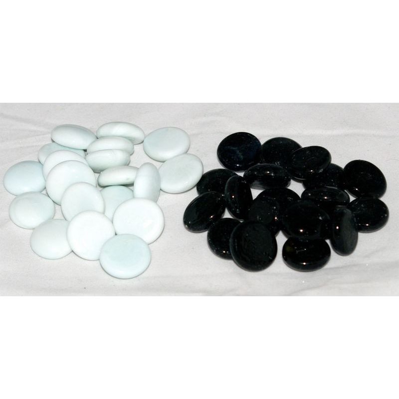 Go kameny skleněné