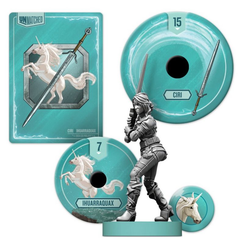 Unmatched The Witcher: Steel & Silver