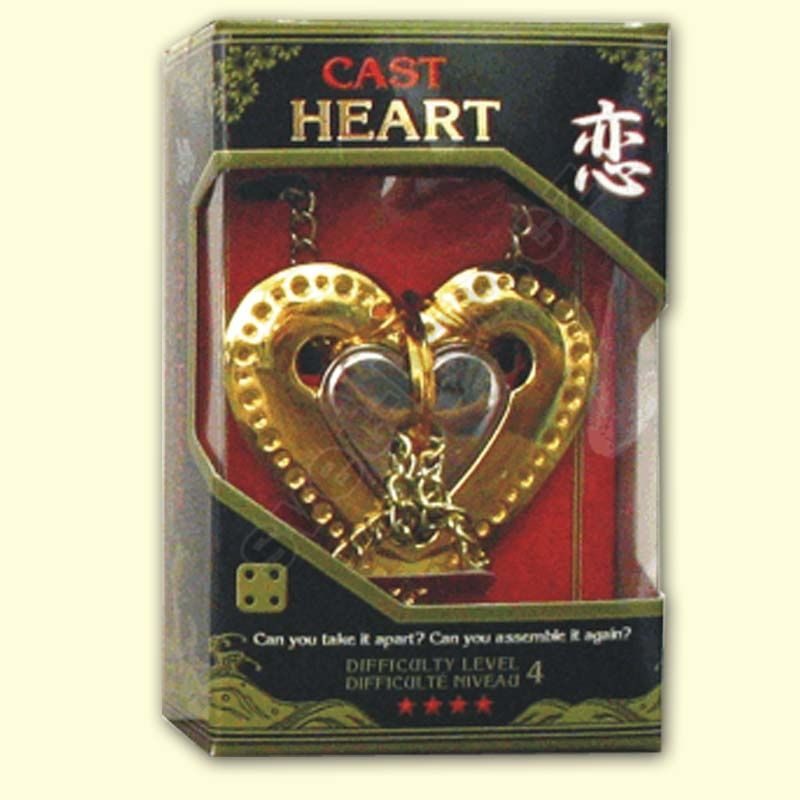 Hanayama Cast Heart - hlavolam