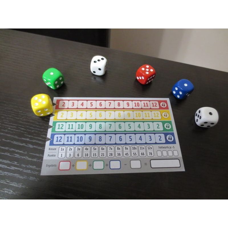 Qwixx - kostková hra