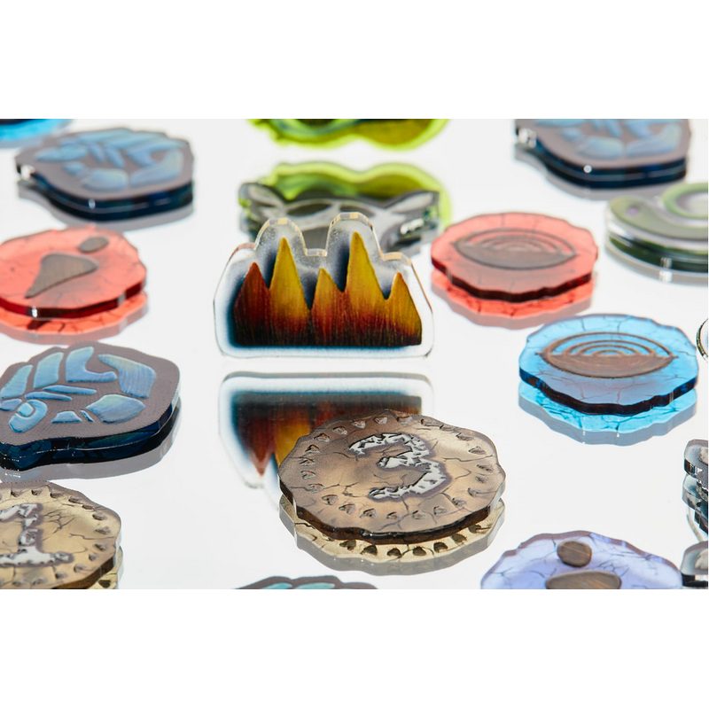 Spirit Island: Jagged Earth - sada žetonů