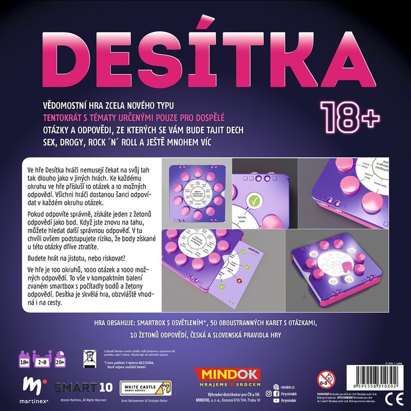 Desítka: 18+