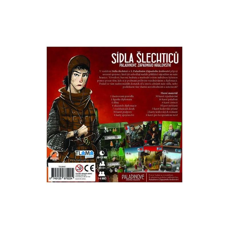 Paladinové Západního království - Sídla šlechticů