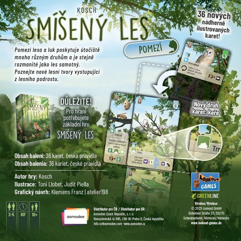 Smíšený les - Pomezí