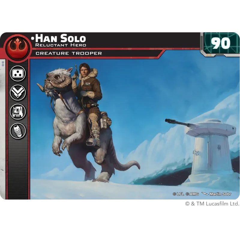 Star Wars: Legion - Captain Solo & Commander Skywalker on Tauntauns