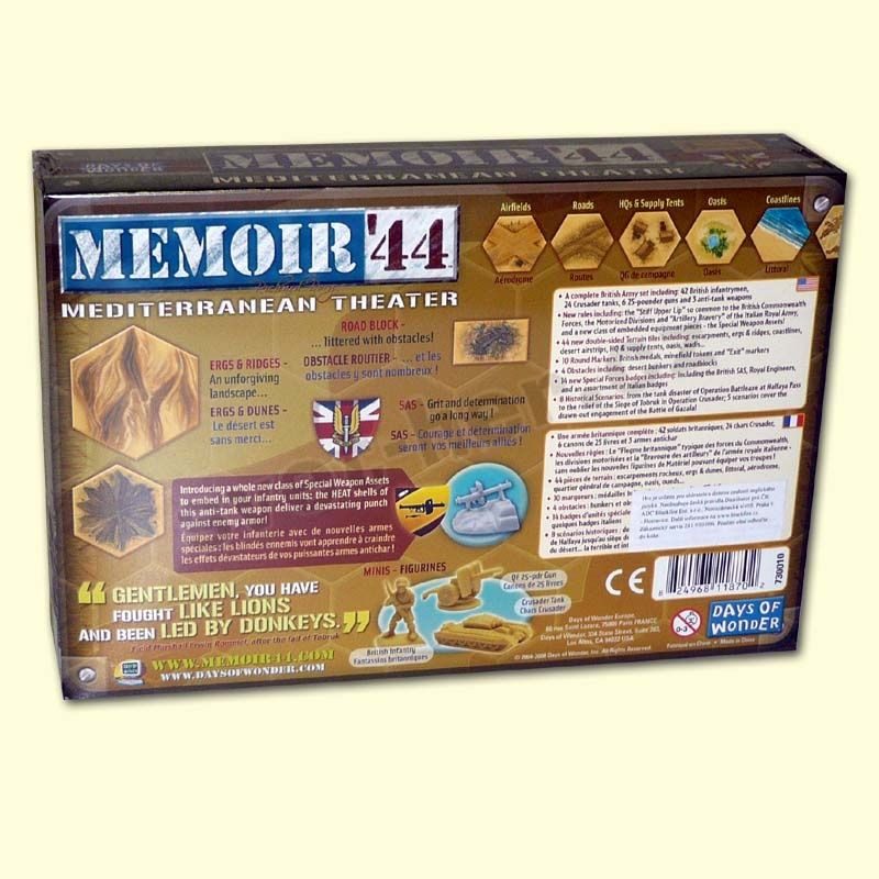 Memoir 44: Mediterranean Theather