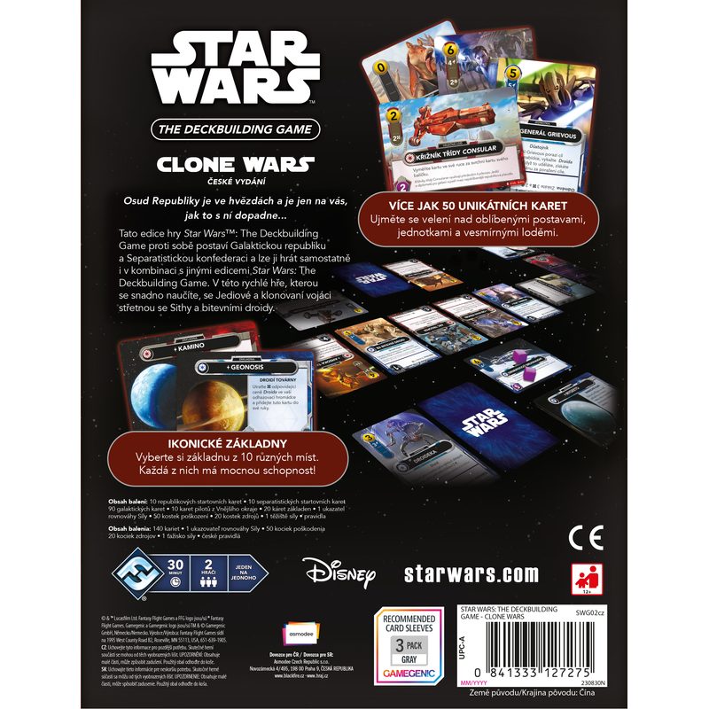 Star Wars The Deckbuilding Game: Clone Wars (CZ)
