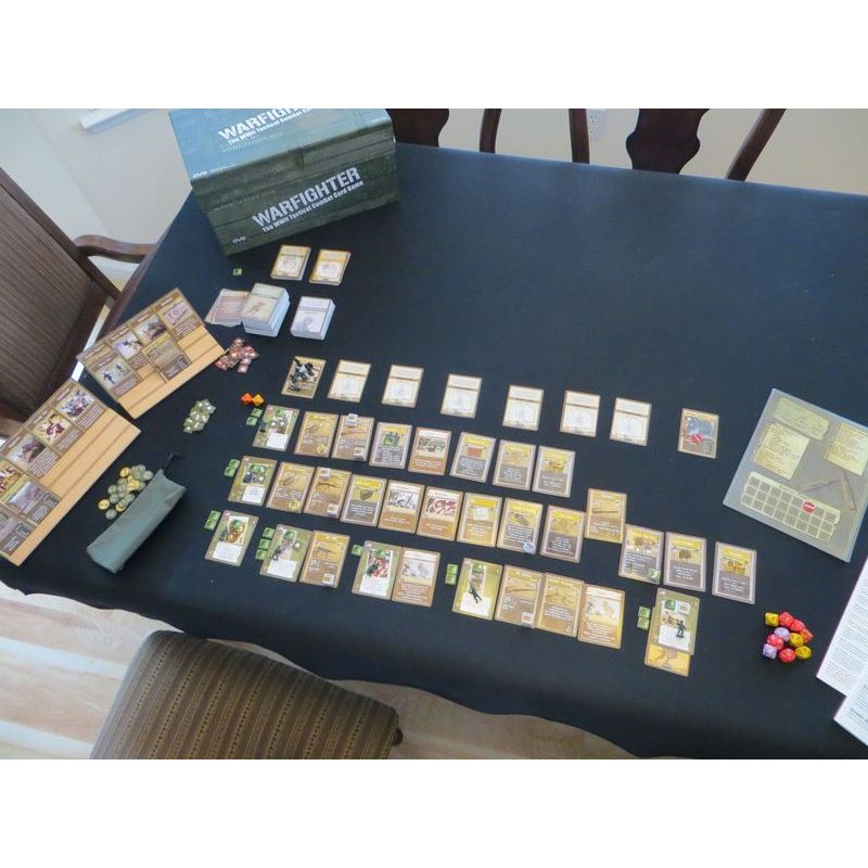 Warfighter: The WWII Tactical Combat Card Game - 2nd Edition