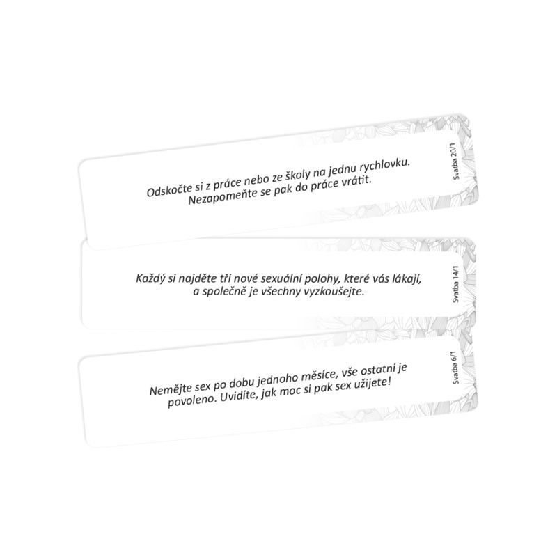 Mini laškování - Svatba