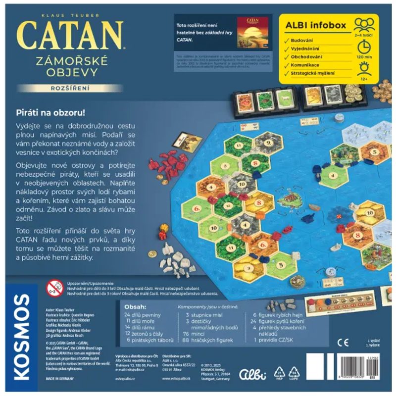 Catan - Zámořské objevy (Osadníci z Katanu)