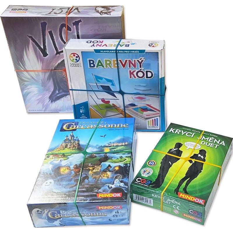 Křížová gumička velká - velké balení (30+ ks)