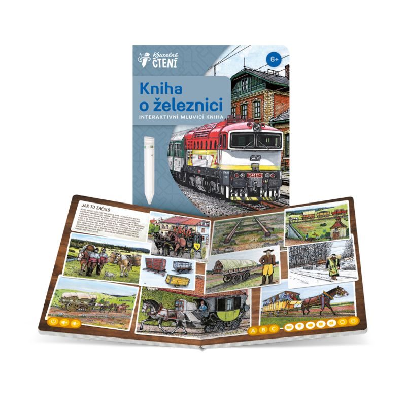Kouzelné čtení: Kniha o železnici (kniha)