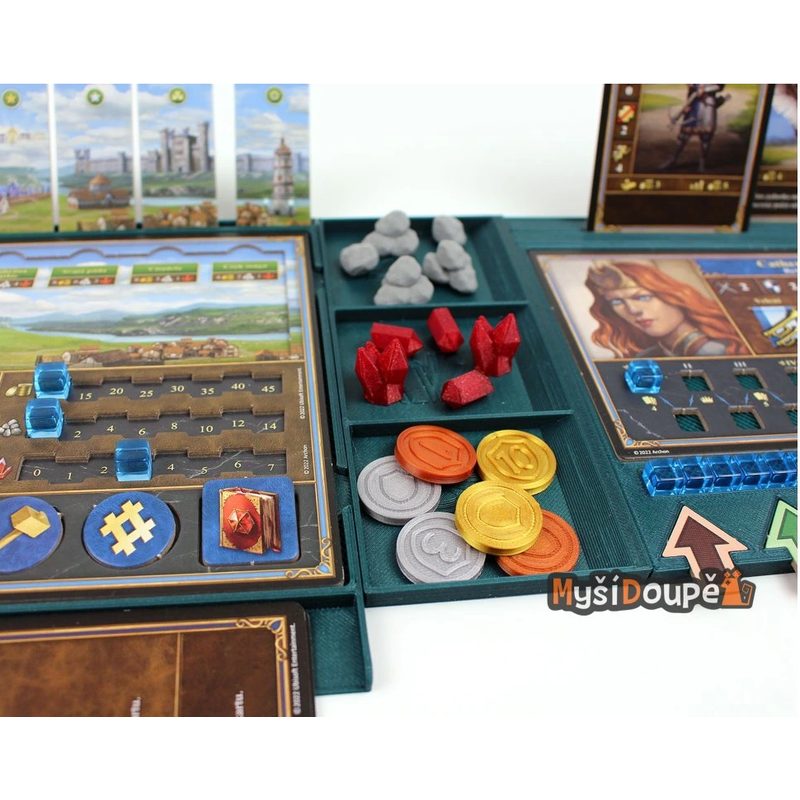 Heroes of Might & Magic III: Desková hra - deska hráče