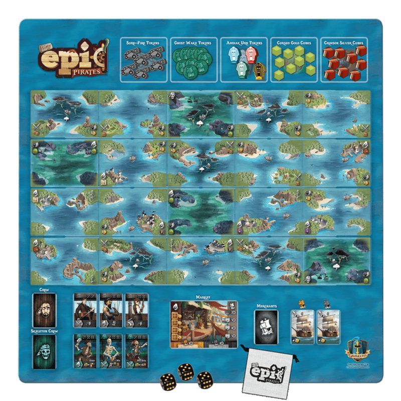 Tiny Epic Pirates - herní podložka