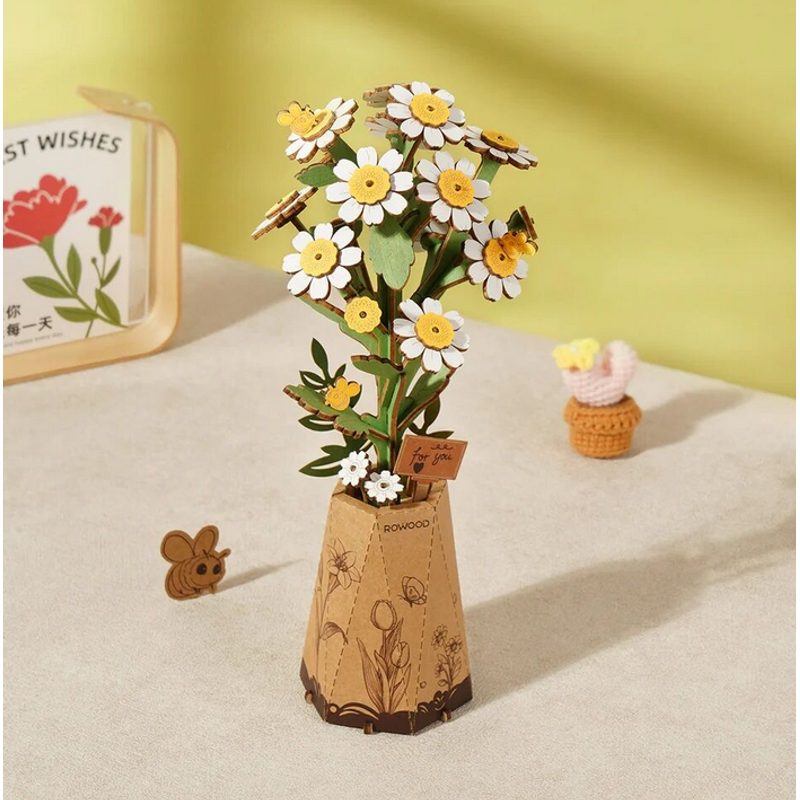 3D Puzzle Heřmánek 124d